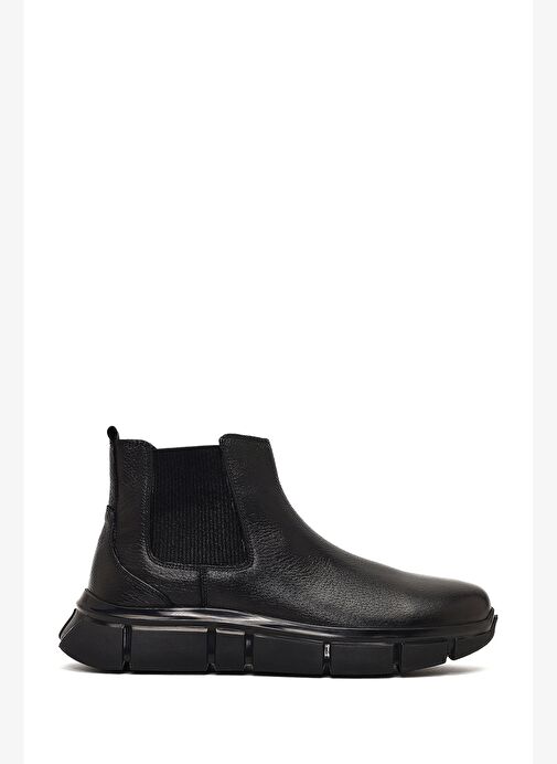 Derimod Derimod Erkek Siyah Kalın Tabanlı Deri Chelsea Bot 25WFD7610FT Boyner'de! Siyah - 2. görsel