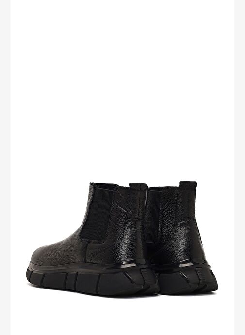 Derimod Derimod Erkek Siyah Kalın Tabanlı Deri Chelsea Bot 25WFD7610FT Boyner'de! Siyah - 7. görsel