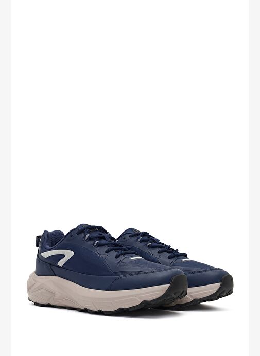 Derimod Studio Erkek Lacivert Bağcıklı Kalın Tabanlı Sneaker 25WFD780014 - Görsel 4