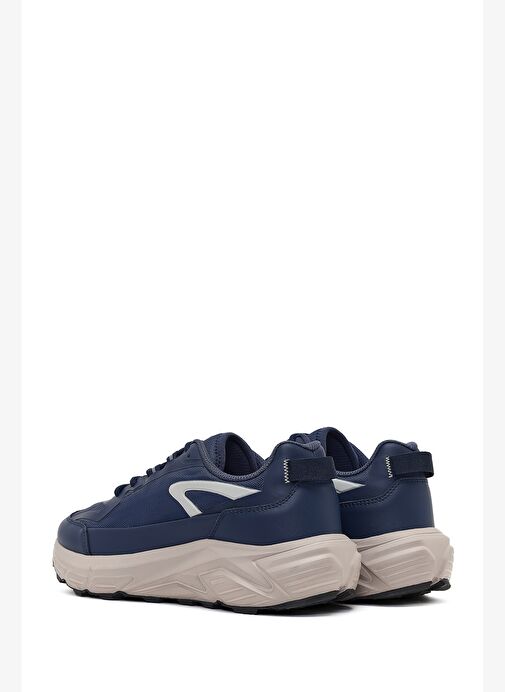 Derimod Studio Erkek Lacivert Bağcıklı Kalın Tabanlı Sneaker 25WFD780014 - Görsel 6