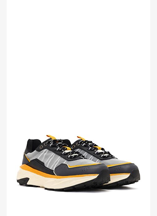 Derimod Studio Erkek Siyah Bağcıklı Kalın Tabanlı Sneaker 25WFD780114 - Görsel 4