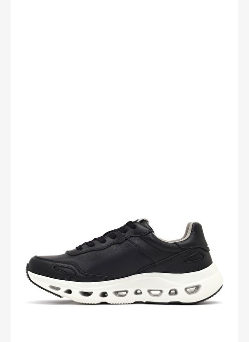 Derimod Studio Erkek Siyah Bağcıklı Kalın Tabanlı Sneaker 25WFD780210 - Görsel 3