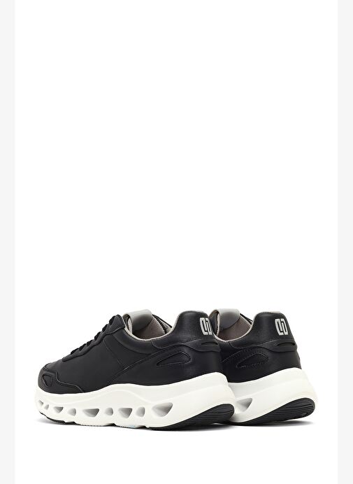 Derimod Studio Erkek Siyah Bağcıklı Kalın Tabanlı Sneaker 25WFD780210 - Görsel 6