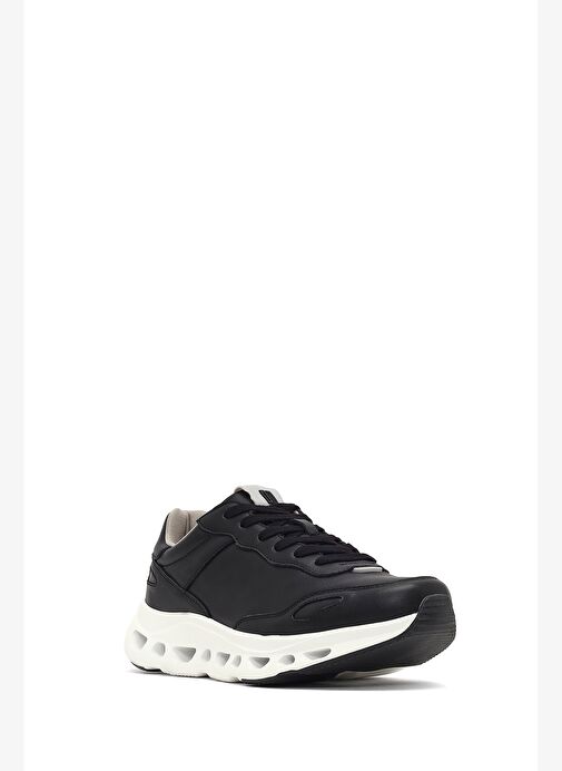 Derimod Studio Erkek Siyah Bağcıklı Kalın Tabanlı Sneaker 25WFD780210 - Görsel 7