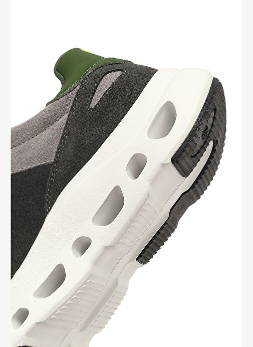 Derimod Studio Erkek Bej Bağcıklı Kalın Tabanlı Sneaker 25WFD780210 - Görsel 9