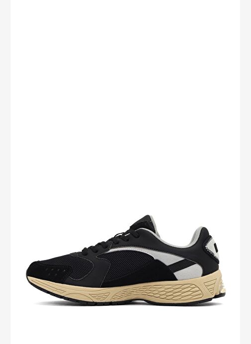 Derimod Studio Erkek Siyah Bağcıklı Kalın Tabanlı Sneaker 25WFD780314 - Görsel 3