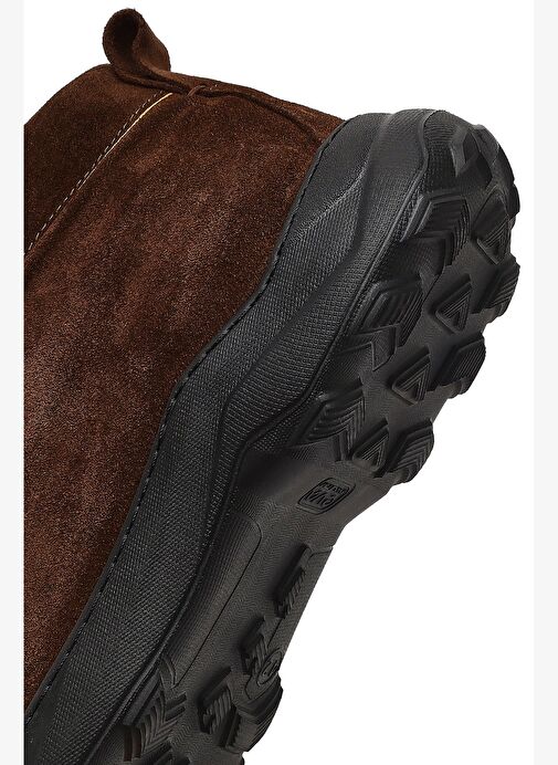 Erkek Kahverengi Bağcıklı Süet Deri Casual Bot 25WFD795110 - Görsel 9