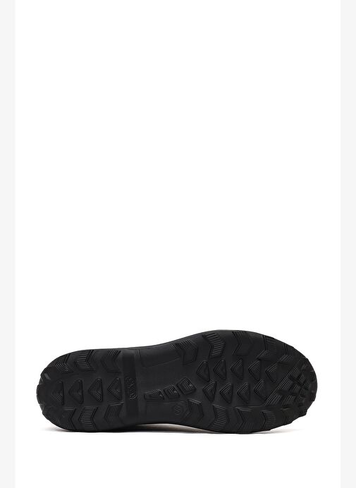 Erkek Siyah Bağcıklı Kalın Tabanlı Deri Casual Bot 25WFD795118 - Görsel 6