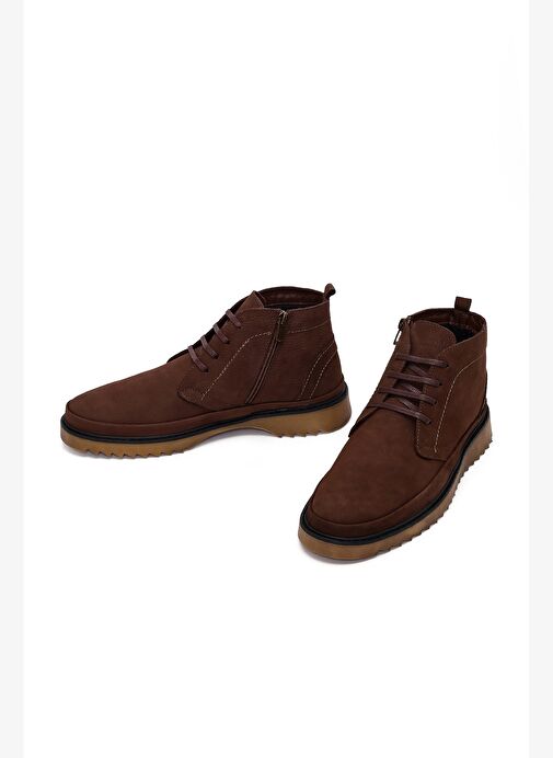 Derimod Derimod Erkek Kahverengi Fermuarlı Nubuk Deri Casual Bot 25WFD8000V3 Boyner'de! Kahverengi - 5. görsel
