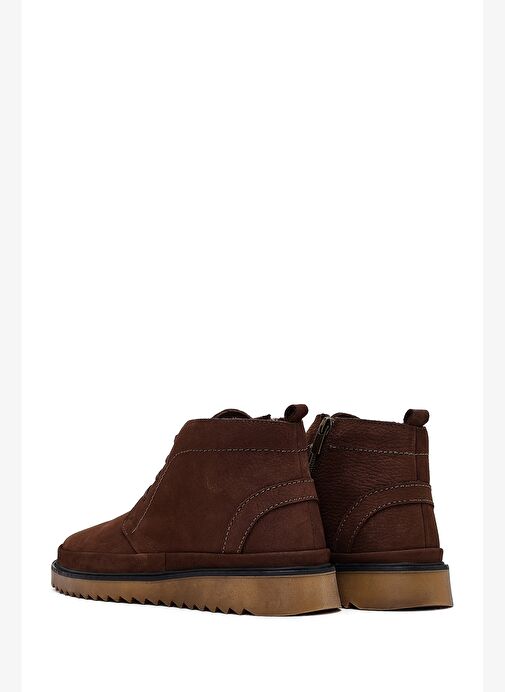 Derimod Derimod Erkek Kahverengi Fermuarlı Nubuk Deri Casual Bot 25WFD8000V3 Boyner'de! Kahverengi - 7. görsel