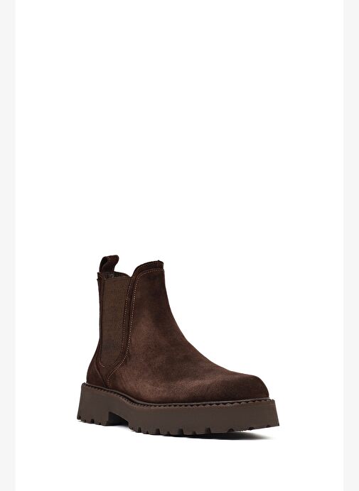 Derimod Derimod Erkek Kahverengi Süet Deri Chelsea Bot 25WFD828010 Boyner'de! Kahverengi - 9. görsel