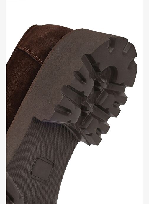 Derimod Derimod Erkek Kahverengi Bağcıklı Süet Deri Casual Ayakkabı 25WFD828110 Boyner'de! Kahverengi - 9. görsel