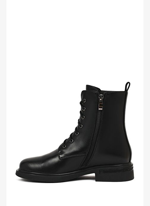 Derimod Derimod Kadın Siyah Fermuarlı Postal Bot 25WFE494418 Boyner'de! Siyah - 4. görsel
