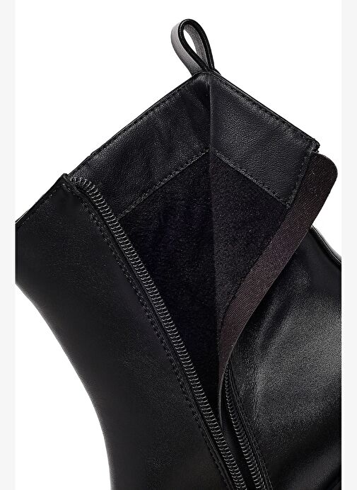 Derimod Derimod Kadın Siyah Fermuarlı Bot 25WFE494518 Boyner'de! Siyah - 8. görsel