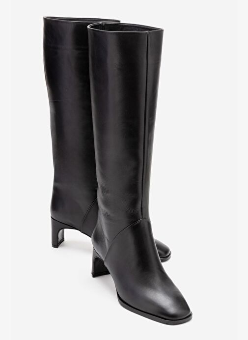 Luvi Shoes Luvi Shoes Belirsiz TALY Siyah Cilt Hakiki Deri Kadın Blok Topuklu Çizme Bot | Boyner Belirsiz - 2. görsel