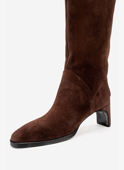 Luvi Shoes Luvi Shoes Belirsiz TALY Kahverengi Süet Hakiki Deri Kadın Blok Topuklu Çizme Bot | Boyner Belirsiz - 9. görsel