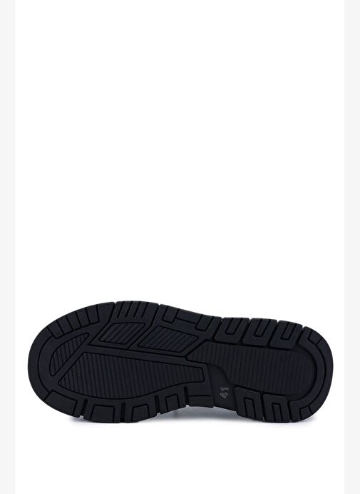 Tamer Tanca Erkek Hakiki Deri Siyah Sneakers & Spor Ayakkabı - Görsel 5