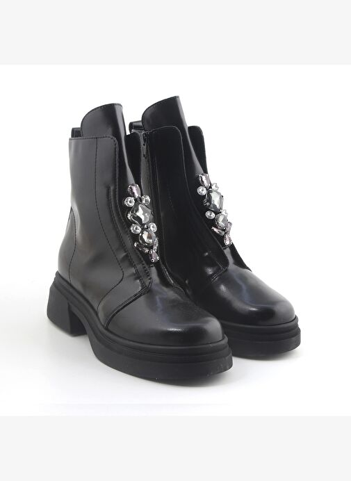 Kadın Bot 9E5446 Comart 5446 Vitello RY Nero - Görsel 3