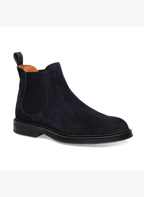 Erkek Bot 73A3 Frau WAXY Ankle Boot Blu (Navy) - Görsel 3