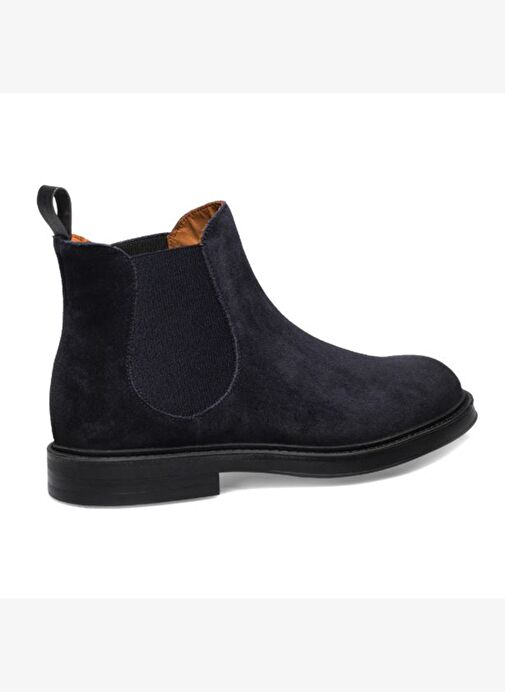 Erkek Bot 73A3 Frau WAXY Ankle Boot Blu (Navy) - Görsel 4