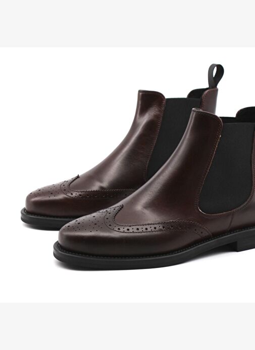 Kadın Bot 98L9 Frau SETA Ankle Boot Caffe - Görsel 4