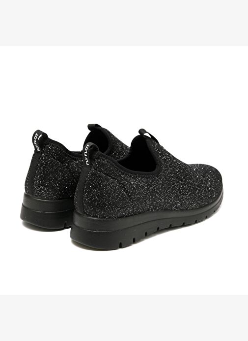 Kadın Sneaker ( Günlük) 27 T12 TQ Fly Flot CLOTH WOMAN Black - Görsel 5