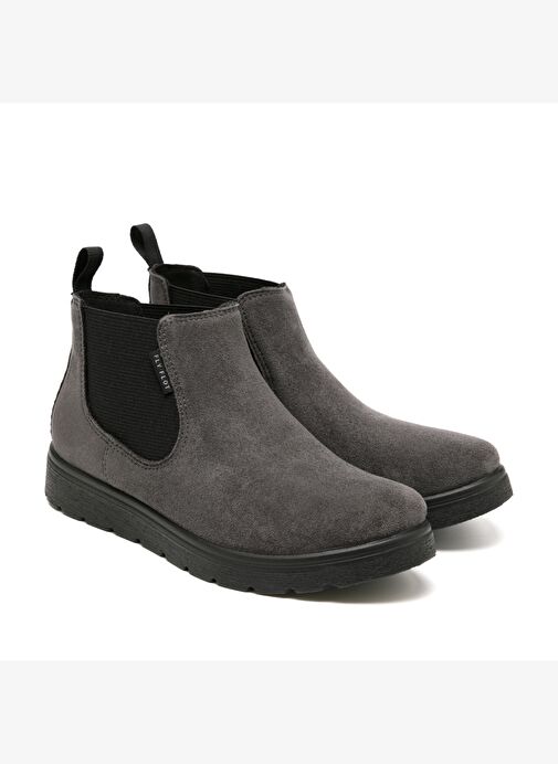 Kadın Bot 45 U33 VX Fly Flot CLOTH WOMAN Ankle Boot Anthracite - Görsel 3