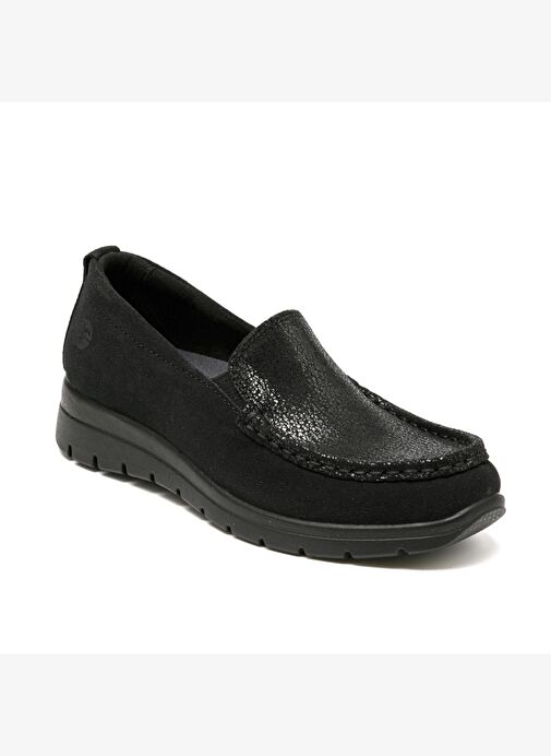 Kadın Oxford ( Klasik) 27 Y35 BX Fly Flot LEATHER WOMAN Black - Görsel 2