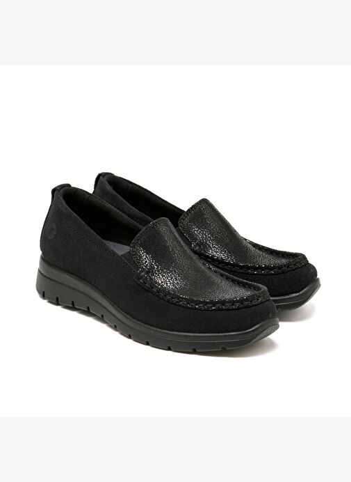 Kadın Oxford ( Klasik) 27 Y35 BX Fly Flot LEATHER WOMAN Black - Görsel 3