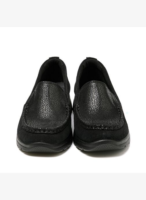 Kadın Oxford ( Klasik) 27 Y35 BX Fly Flot LEATHER WOMAN Black - Görsel 4