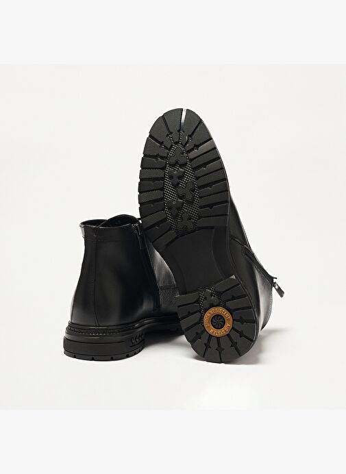 Erkek Bot OG-351 John May Siyah Deri - Görsel 6