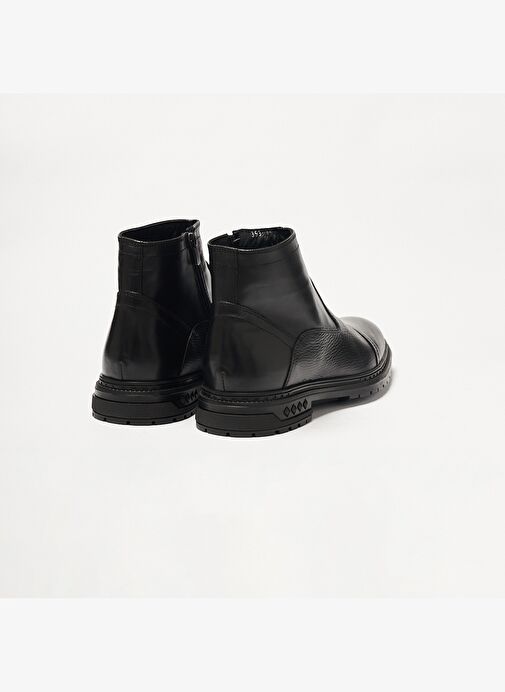 Erkek Bot OG-353 John May Siyah Deri - Görsel 5