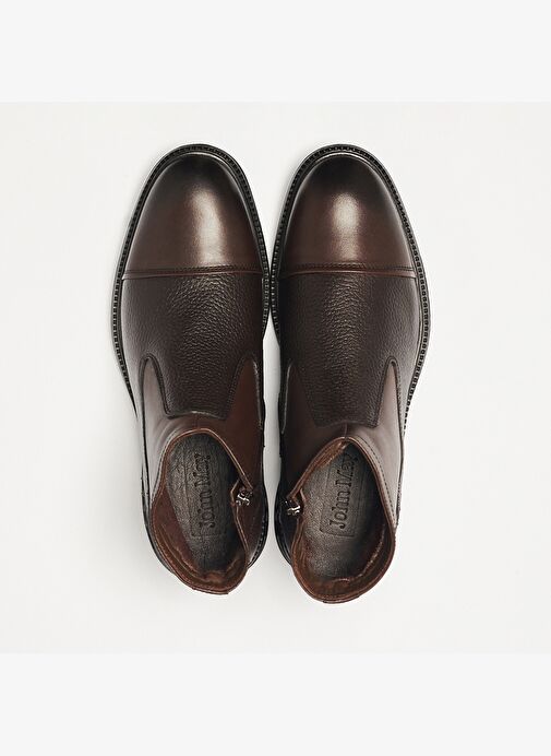 Erkek Bot OG-353 John May Kahve Deri - Görsel 8