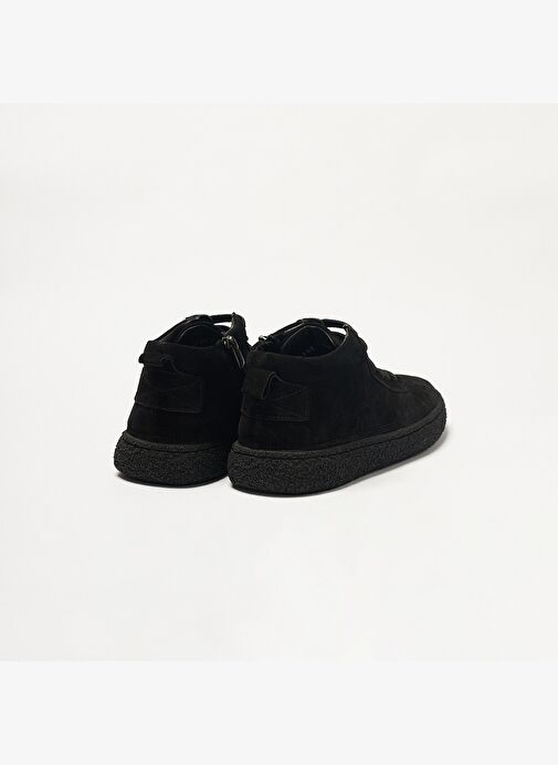 Erkek Bot OG-2183 John May 2161 Siyah Süet - Görsel 5