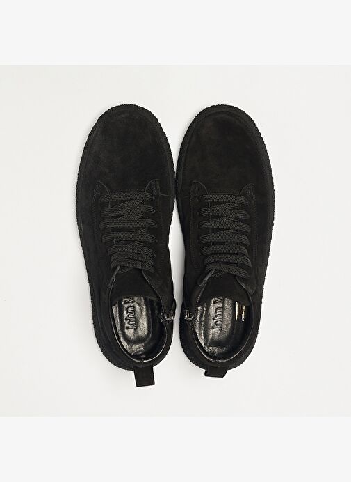 Erkek Bot OG-2183 John May 2161 Siyah Süet - Görsel 8