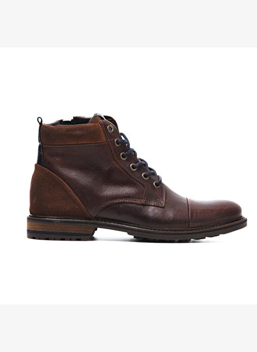 Erkek Bot 1041 021 WK-John May Orkut Suede Cognac - Görsel 2