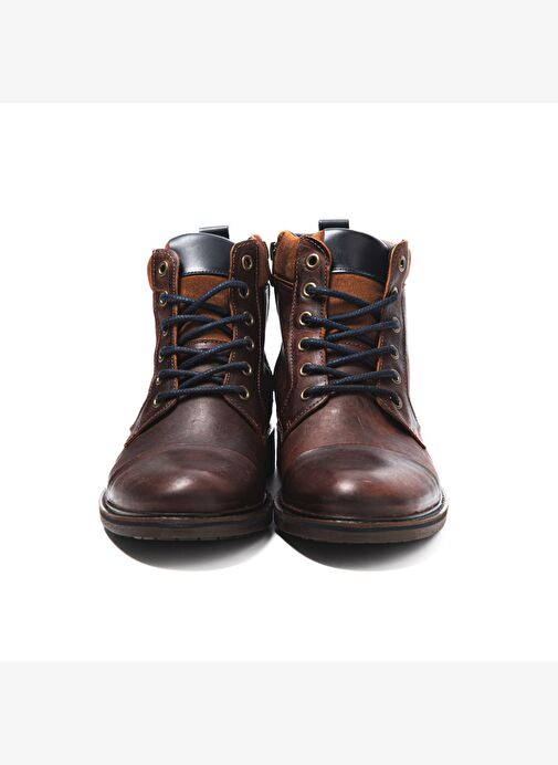 Erkek Bot 1041 021 WK-John May Orkut Suede Cognac - Görsel 7