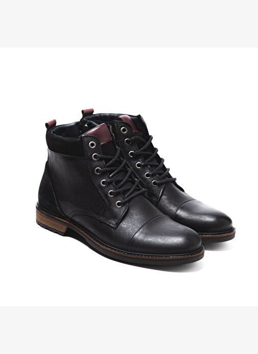 Erkek Bot 1041 020 WK-John May Orkut Suede Black - Görsel 4