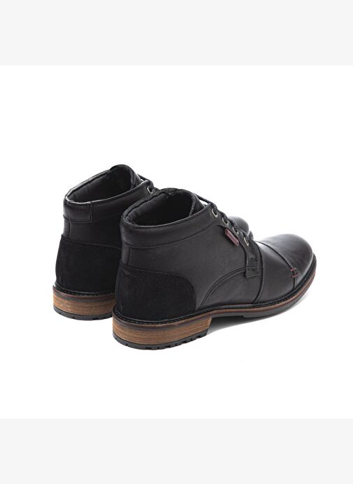 John May Erkek Bot 10522 020 WK-Jphn May Orkut Suede Black - Görsel 5