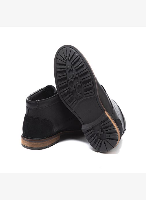John May Erkek Bot 10522 020 WK-Jphn May Orkut Suede Black - Görsel 6