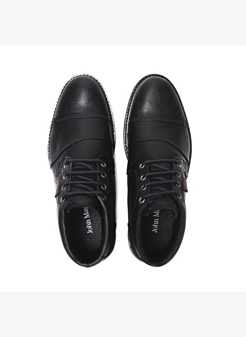 John May Erkek Bot 10522 020 WK-Jphn May Orkut Suede Black - Görsel 8