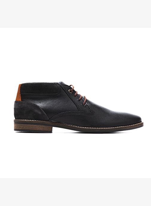 Erkek Bot 619 010 WK-John May Orkut Suede Black - Görsel 2
