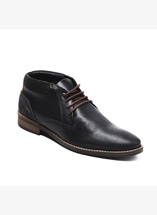 Erkek Bot 619 010 WK-John May Orkut Suede Black - Görsel 3