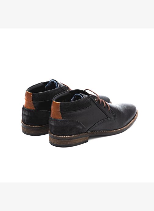 Erkek Bot 619 010 WK-John May Orkut Suede Black - Görsel 5