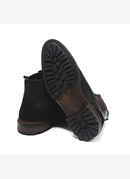 Erkek Bot 1124 005 WK-John May Orkut Suede Black - Görsel 6