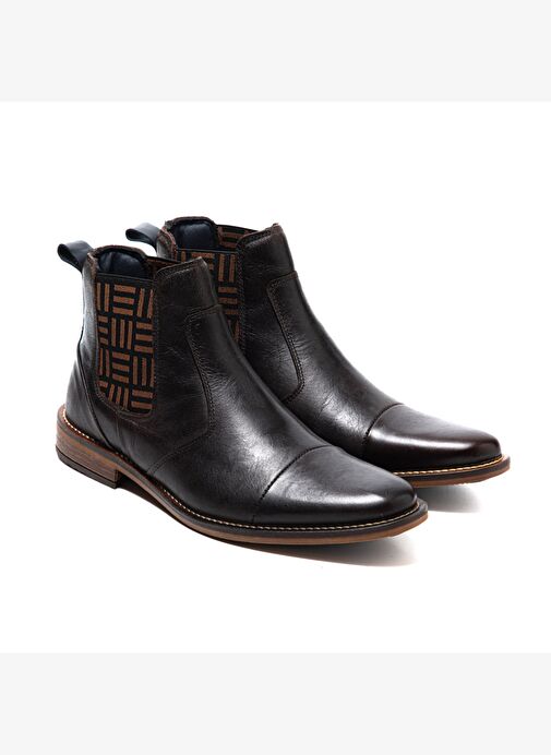 Erkek Bot 1158 001 WK-John May Orkut Suede Brown - Görsel 4