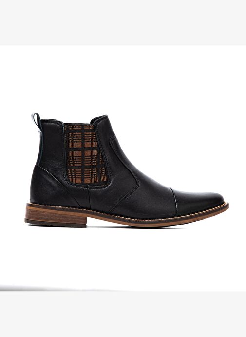 Erkek Bot 1158 WK-John May Orkut Suede Black - Görsel 2
