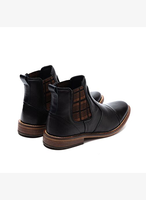 Erkek Bot 1158 WK-John May Orkut Suede Black - Görsel 5