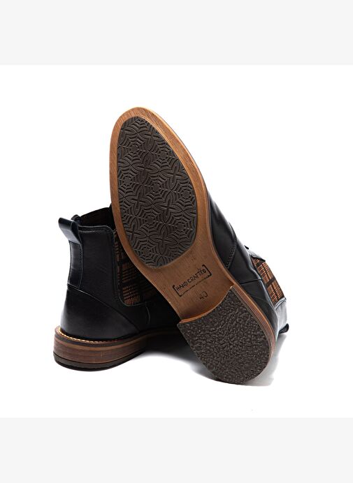 Erkek Bot 1158 WK-John May Orkut Suede Black - Görsel 6