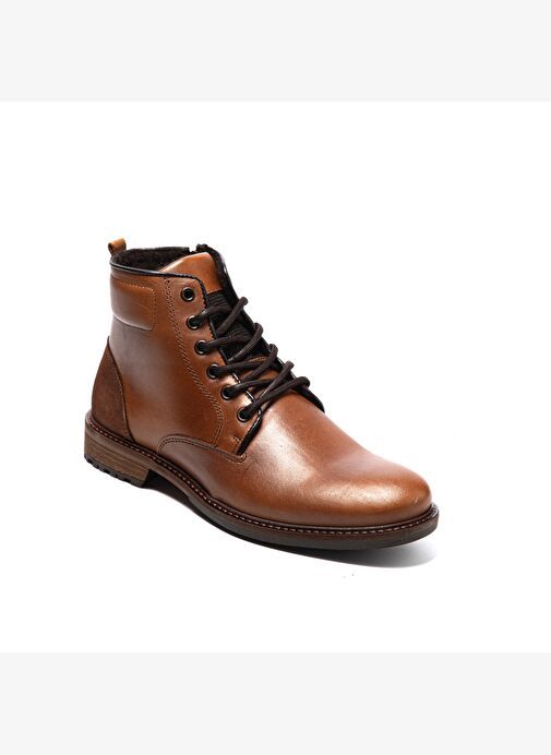 Erkek Bot 1179 010 WK-John May Orkut Suede Cognac - Görsel 3